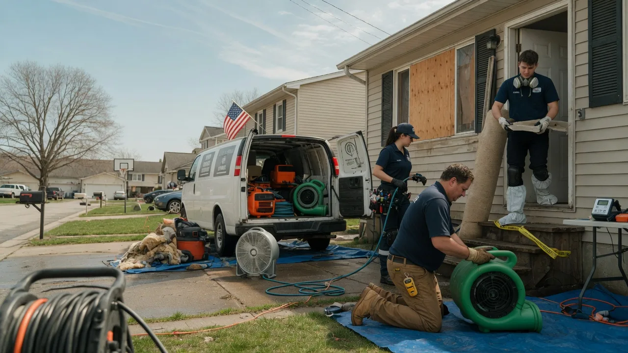 Water Damage Restoration in New Llano, LA near me